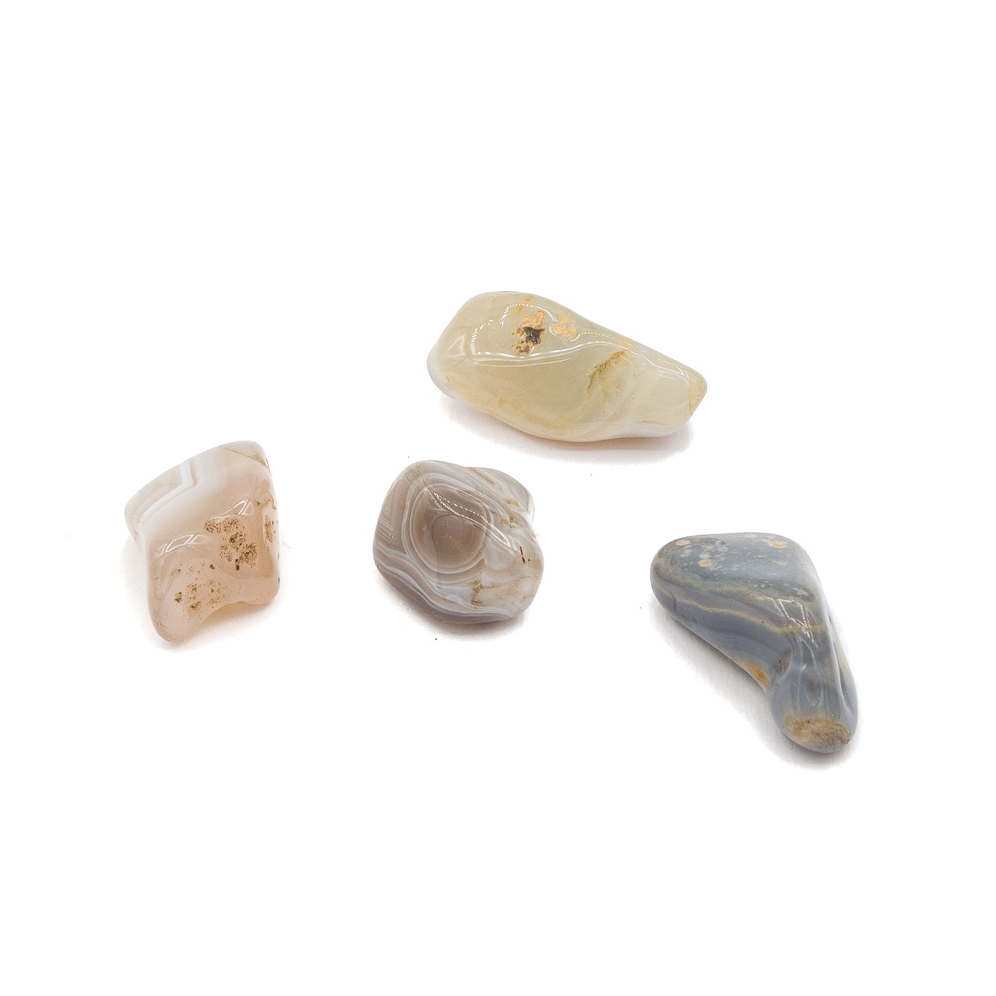 Agate - Botswana Grey Tumble $2