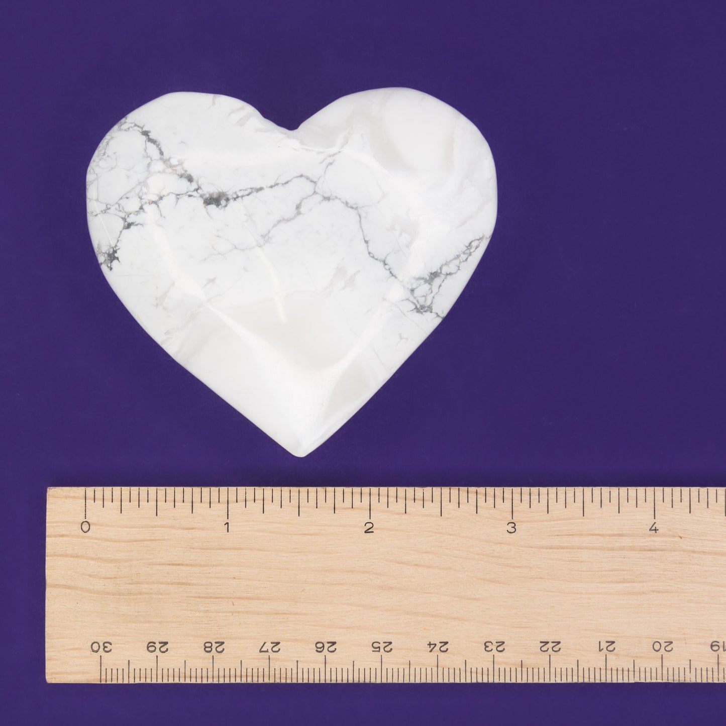 Howlite Heart $80