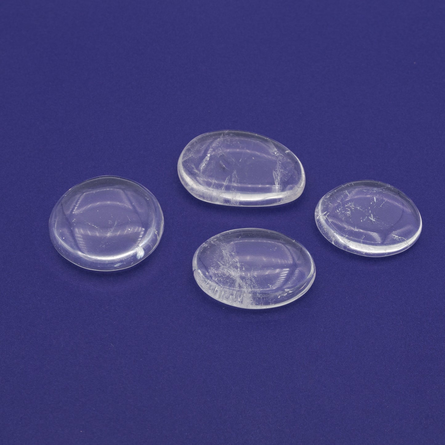 Clear Quartz Palm Stone JW $12