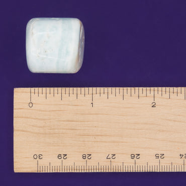 Calcite - Caribbean Blue Tumble $9