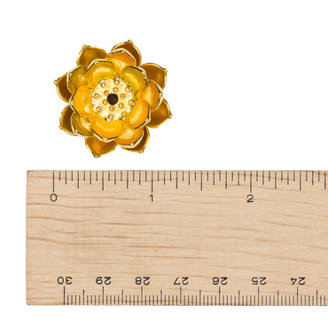 Incense Holder - Gold Lotus