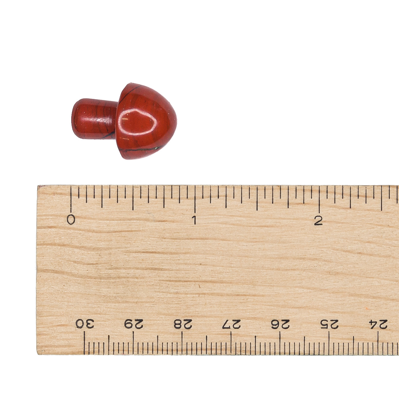 Jasper - Red Mini Mushroom $10