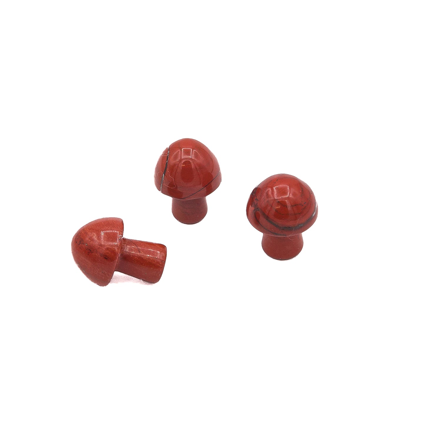Jasper - Red Mini Mushroom $10