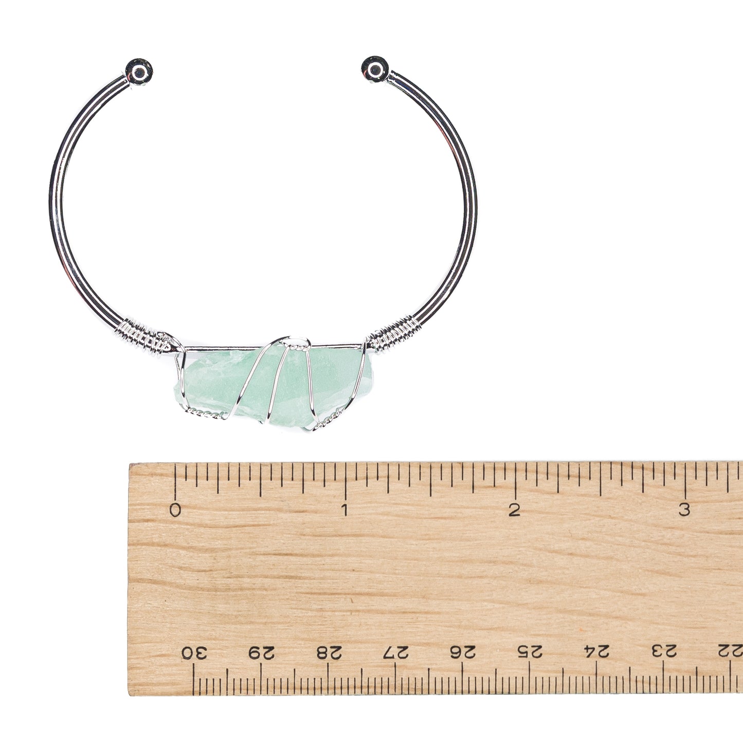Bracelet - Green Fluorite Wrapped