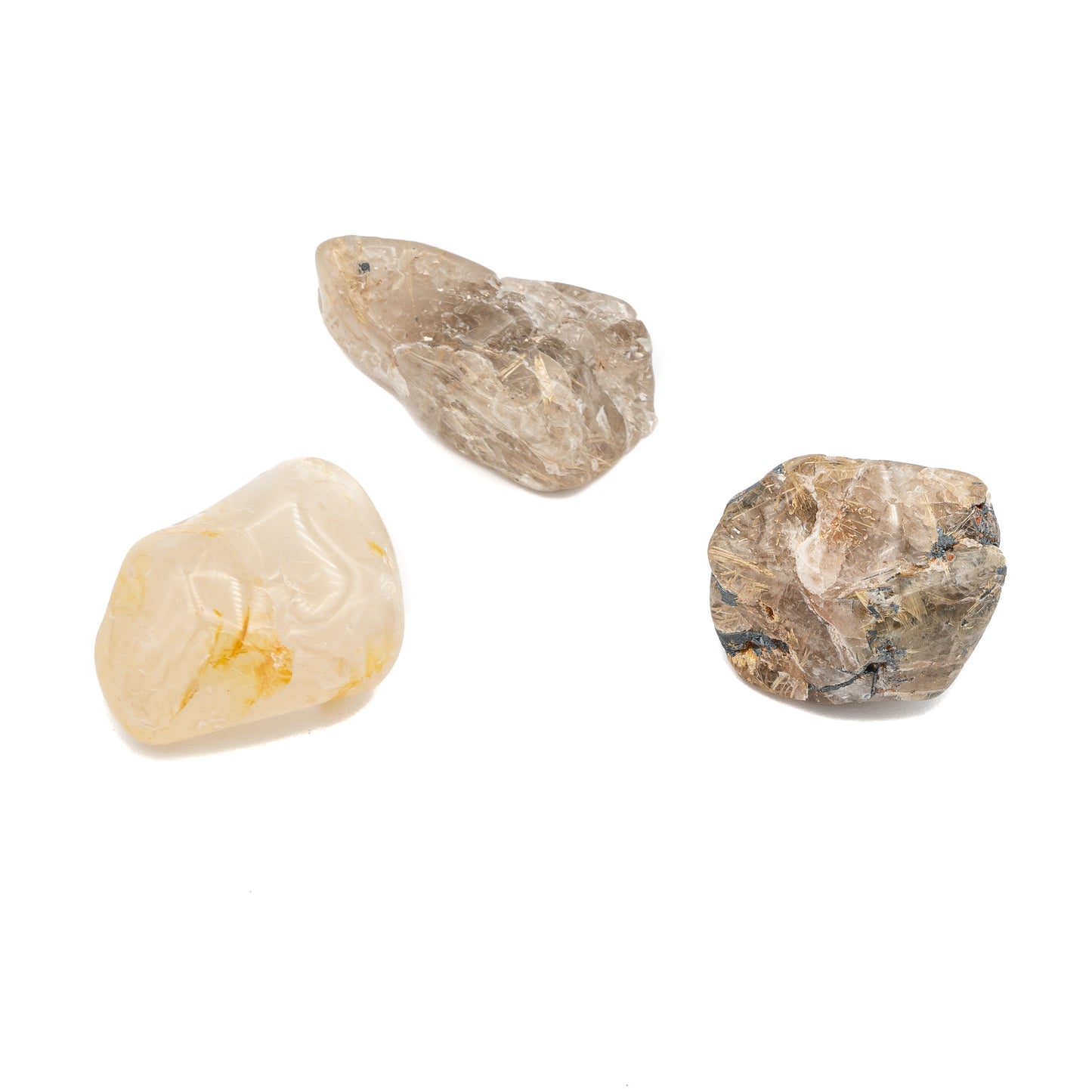 Quartz - Rutilated Tumble $15