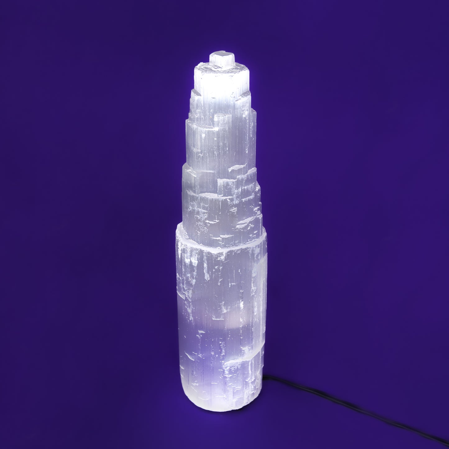 Selenite Lamp $150