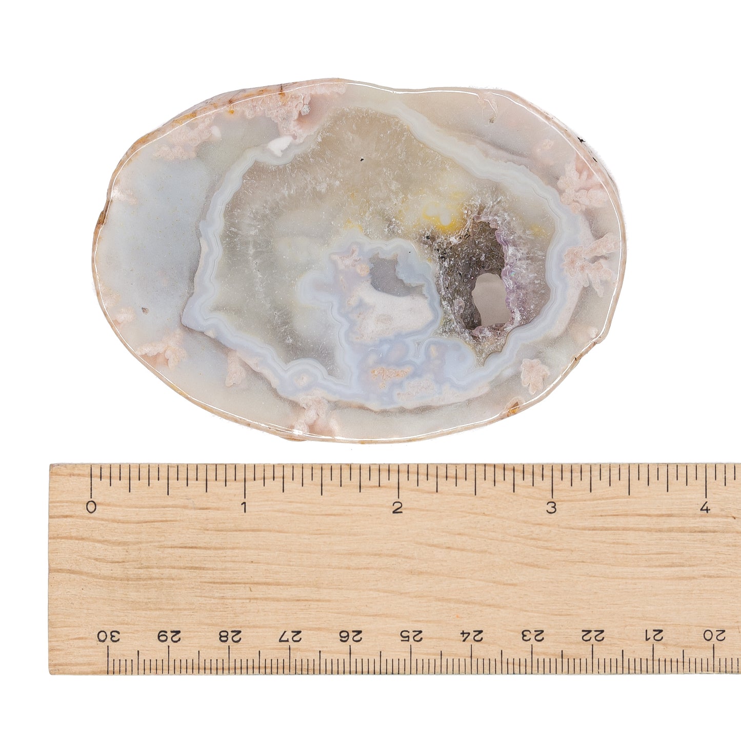 Agate - Flower Slice $95