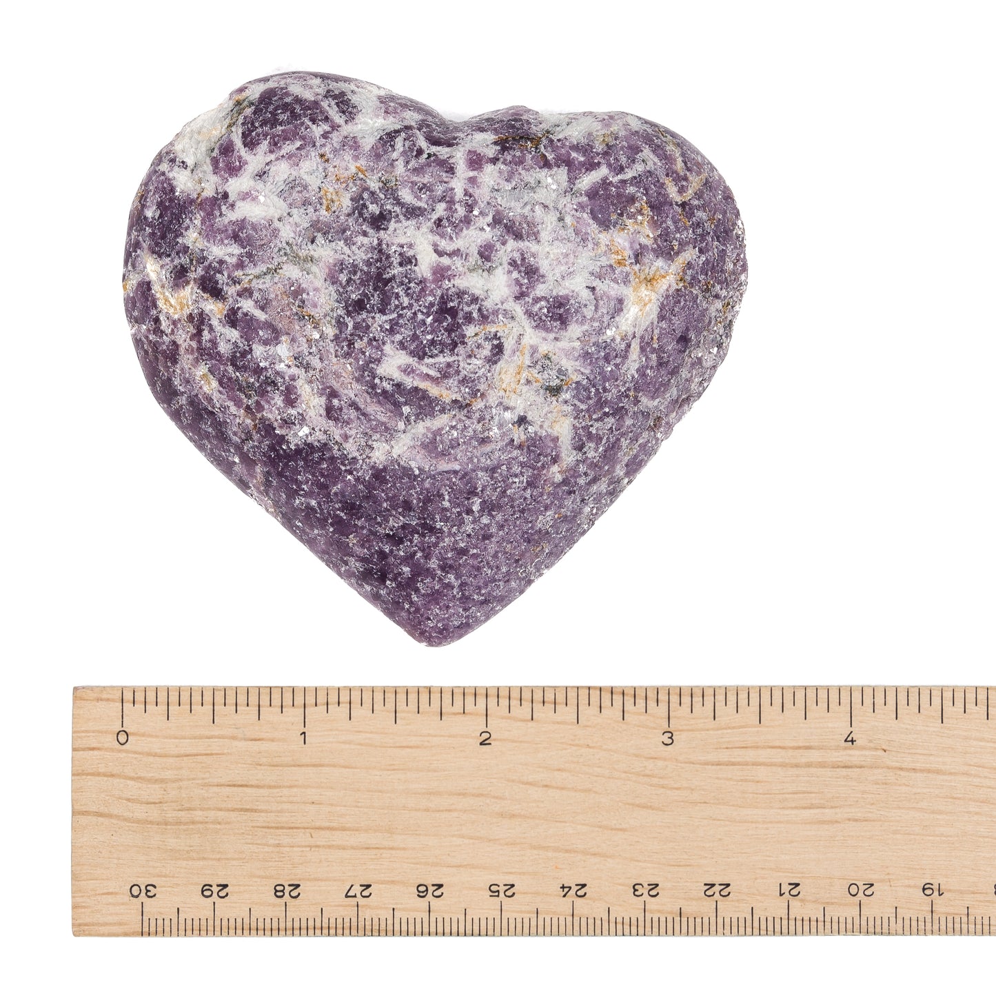 Lepidolite Heart $150