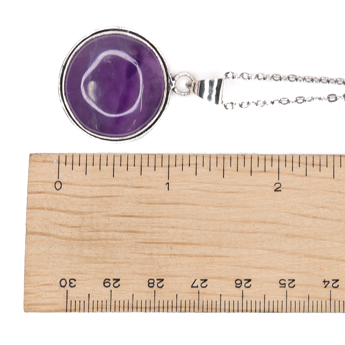 Necklace - Amethyst Assorted Shapes $30
