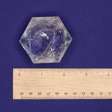 Clear Quartz - Star of David JW $75