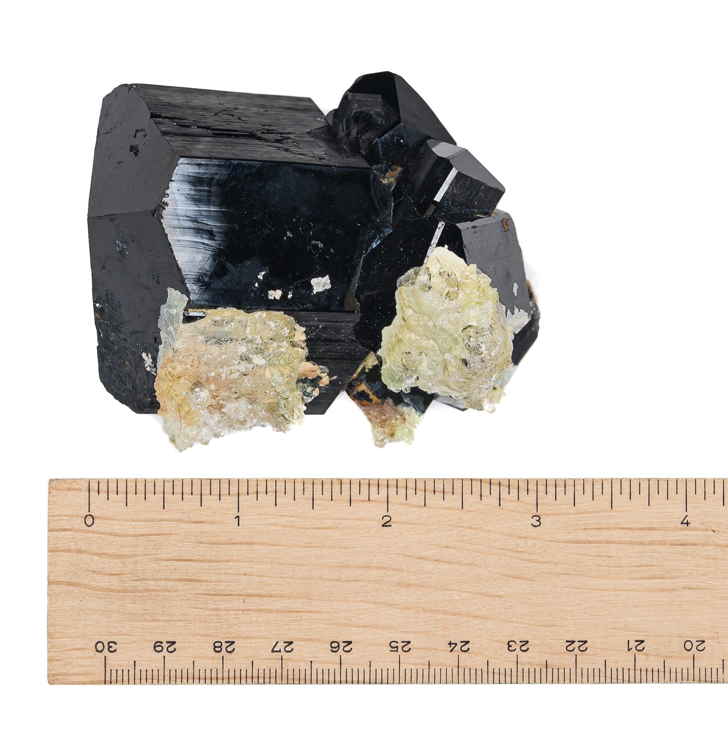 Tourmaline - Black with Hyalite