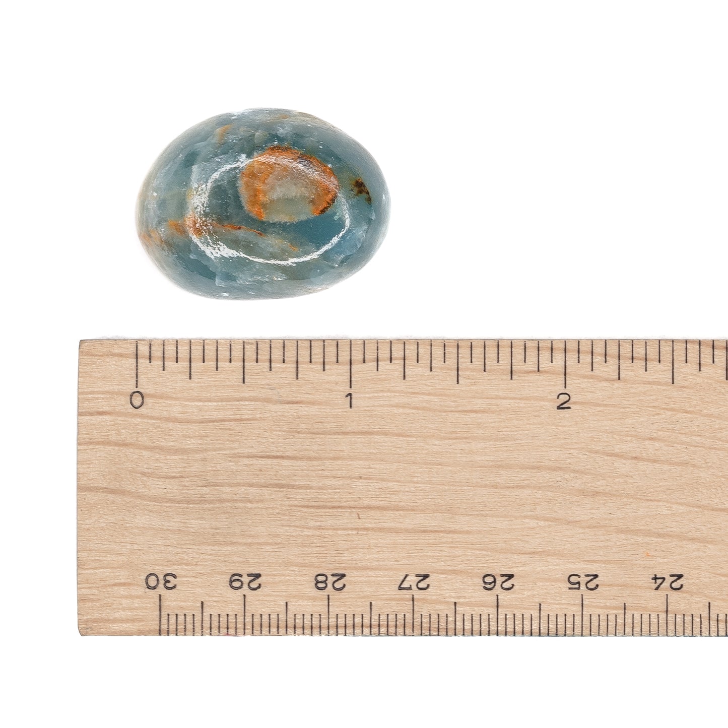 Calcite - Blue Aquatine Tumble $4