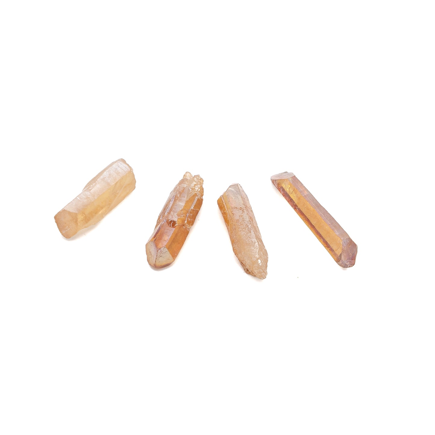 Aura Quartz - Tangerine Point $9