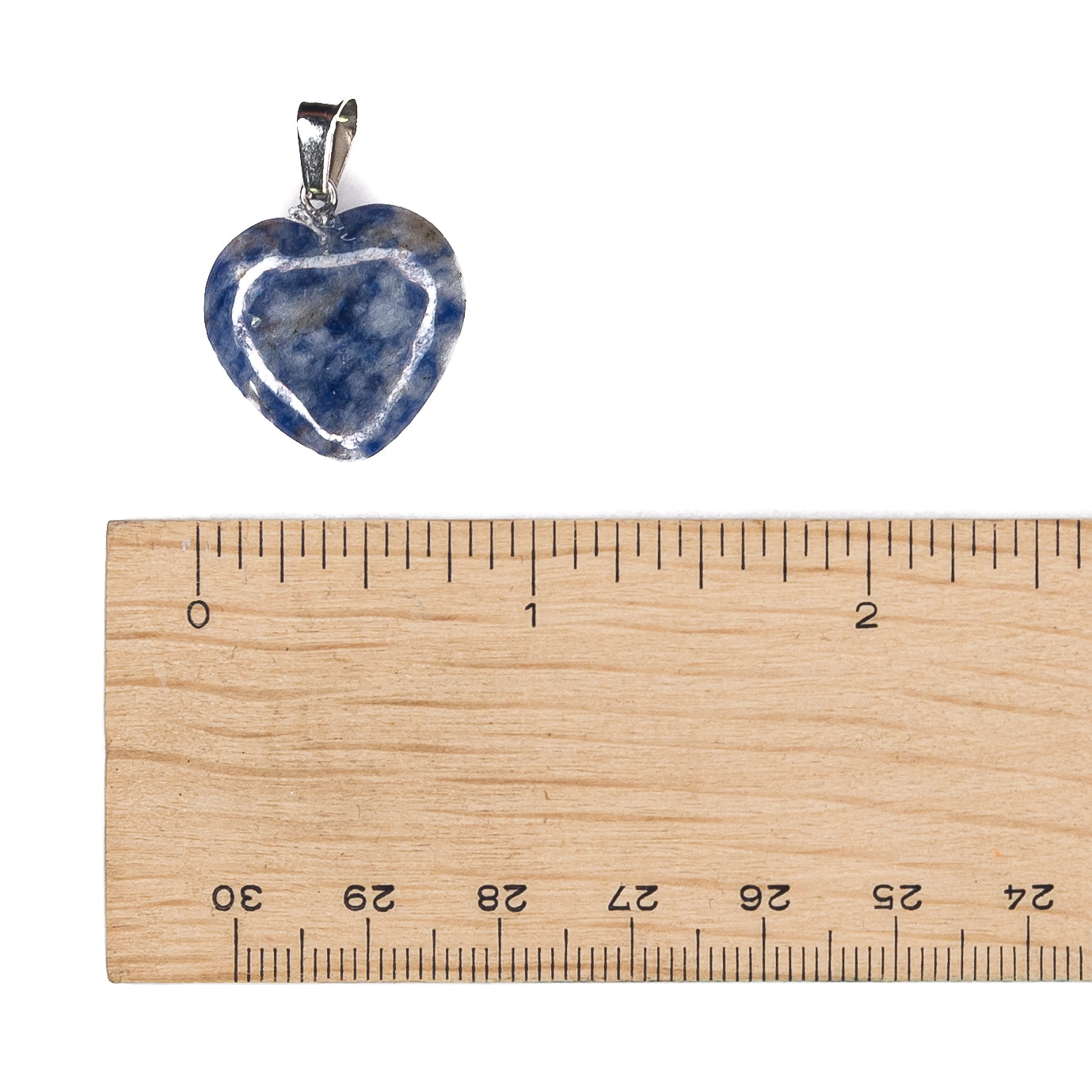 Pendant - Sodalite Heart $15