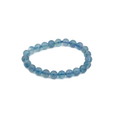 Bracelet - Fluorite Blue 8mm