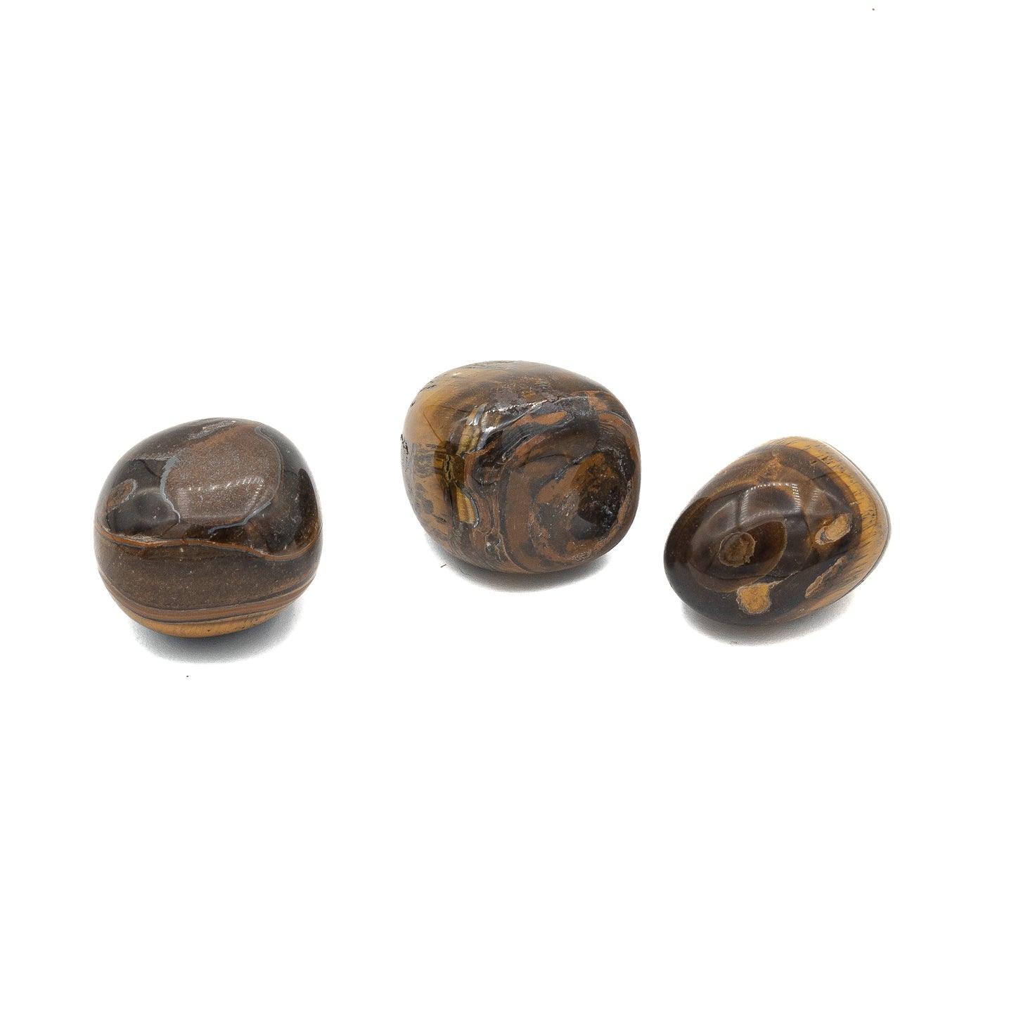 Tiger's Eye Tumble $10
