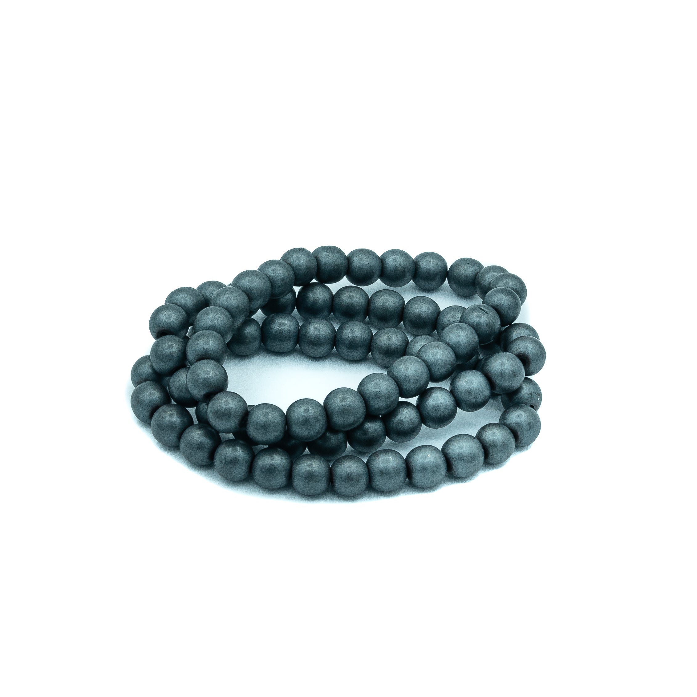 Bracelet - Hematite Matte 8mm - Happy Soul Online
