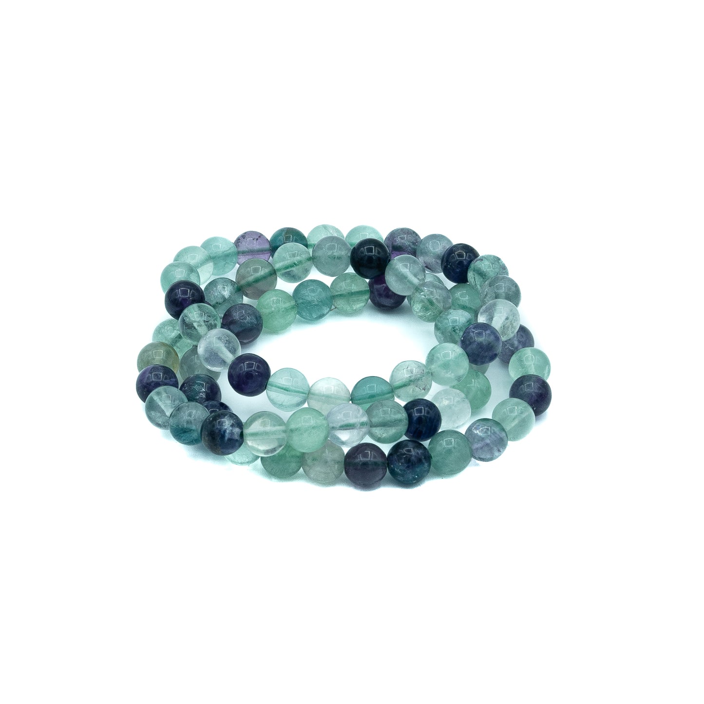 Bracelet - Fluorite Rainbow 8mm