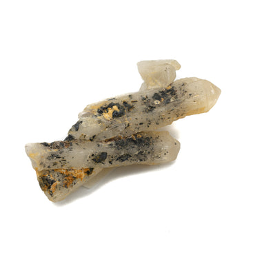 Clear Quartz - with Hematite $100