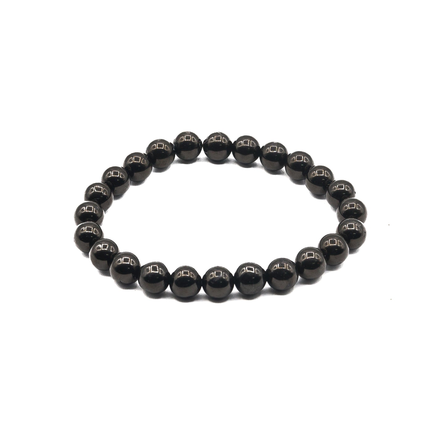 Bracelet - Jet 8 mm