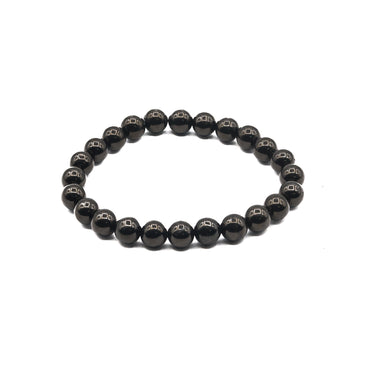 Bracelet - Jet 8 mm