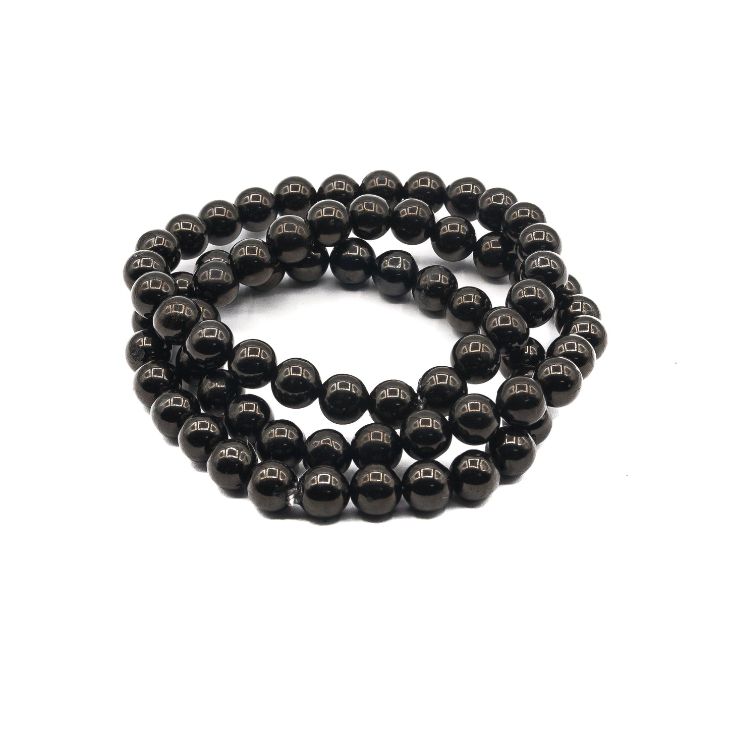Bracelet - Jet 8 mm