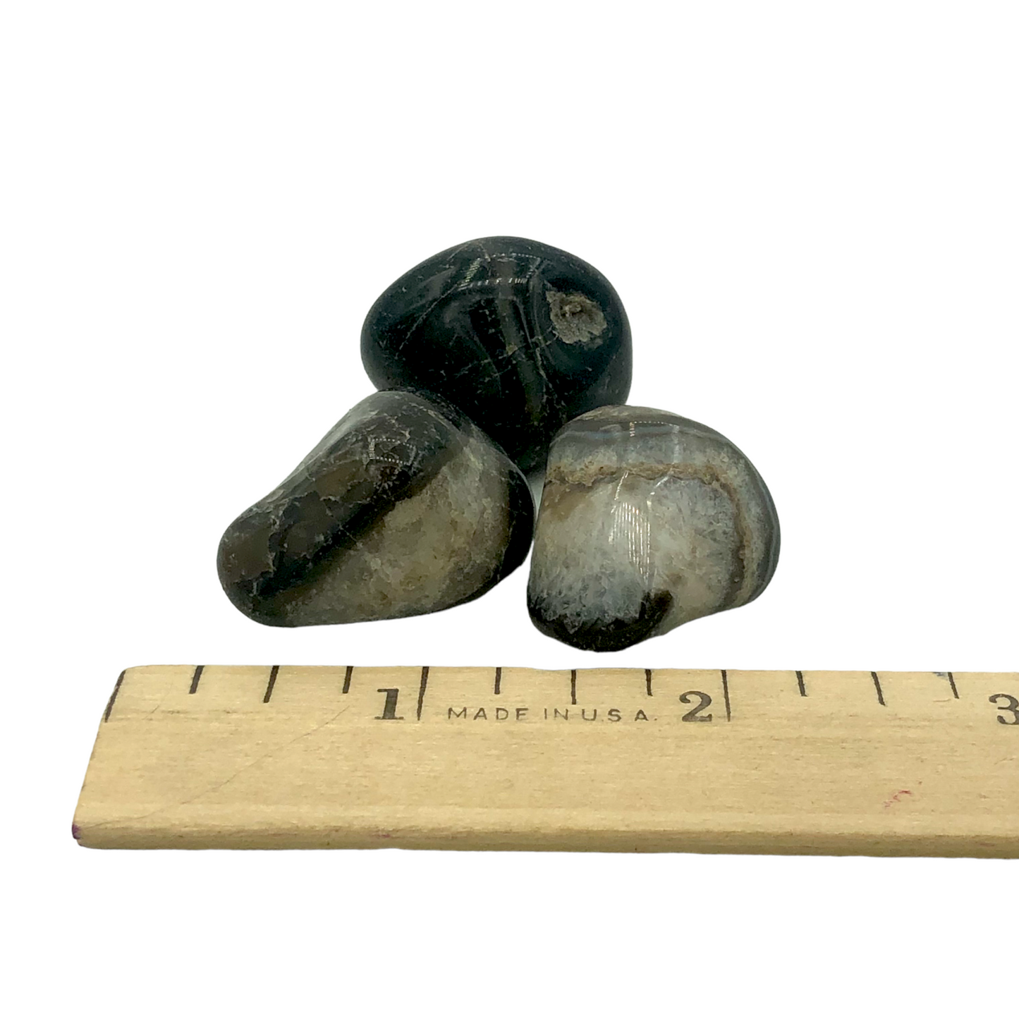 Onyx Banded Agate Tumble $4