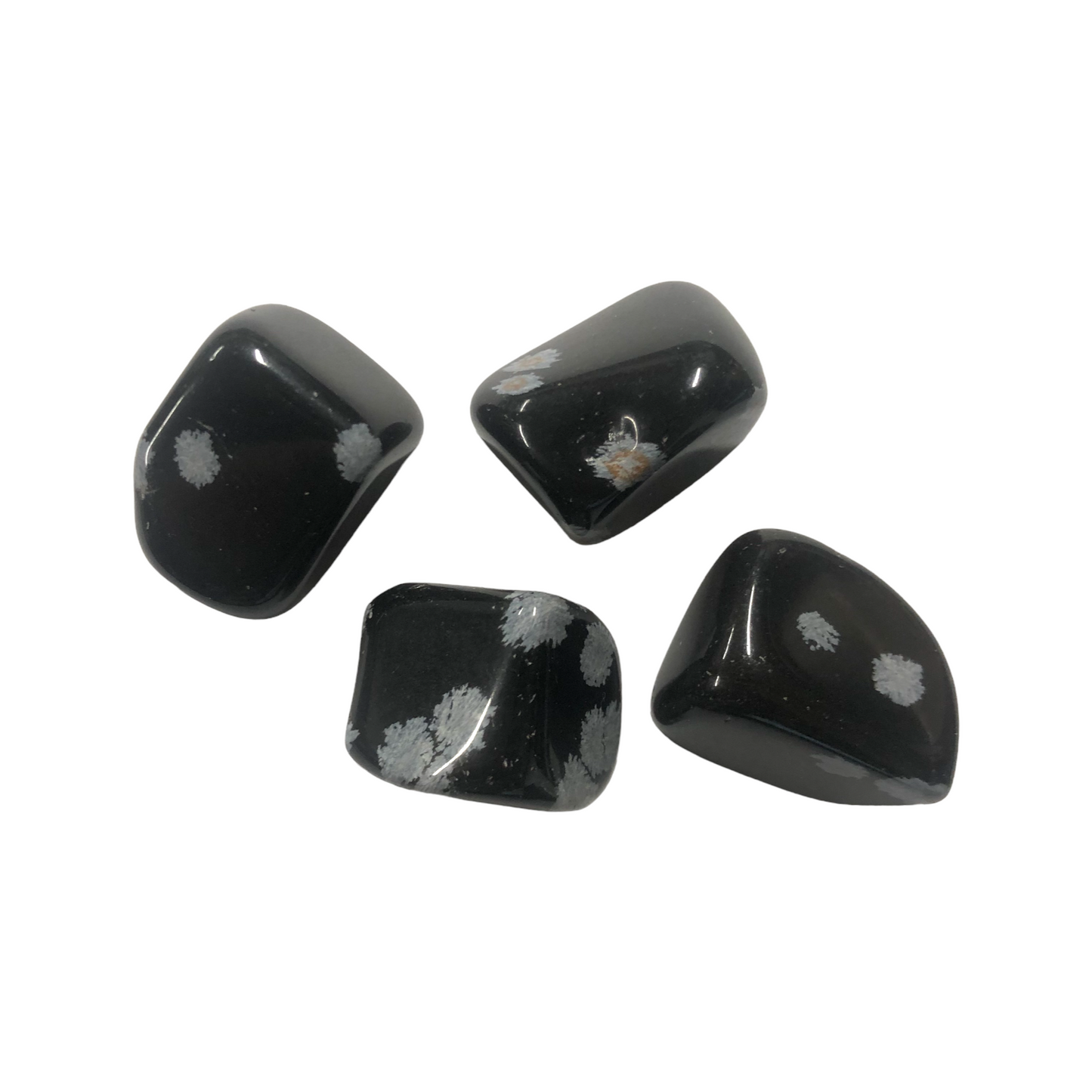 Obsidian - Snowflake Tumble $4