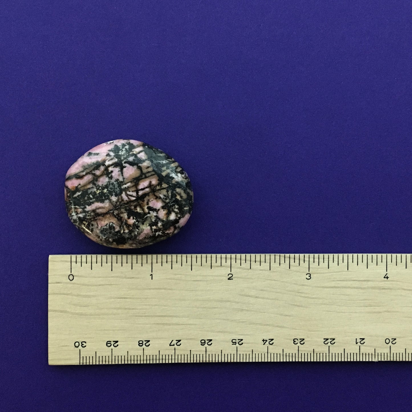 Rhodonite Palm Stone Tumbled Crystal Happy Soul Online