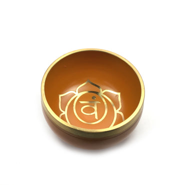 Tibetan Singing Bowl Gift Set - Orange (Sacral/Navel Chakra) Happy Soul Online