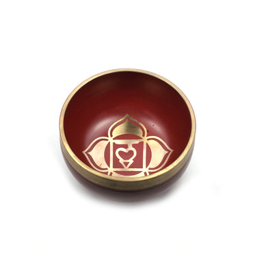 Tibetan Singing Bowl Gift Set - Red (Root/Support Chakra) Happy Soul Online
