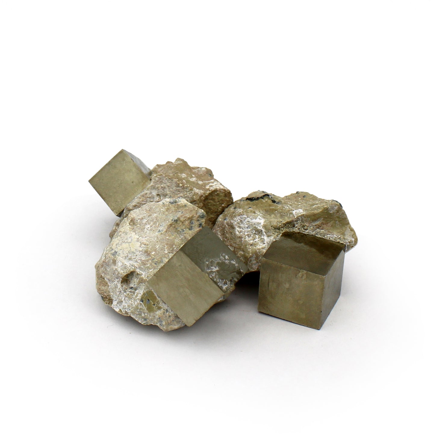 Pyrite Cube in Matrix $40