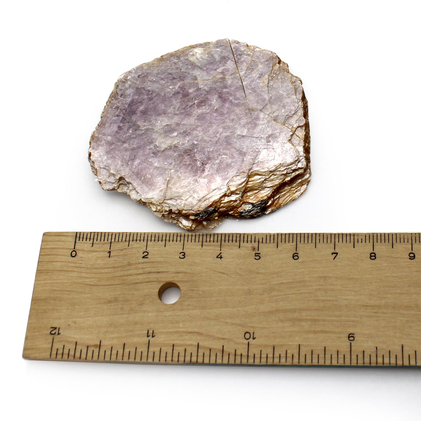 Lepidolite Slice $15