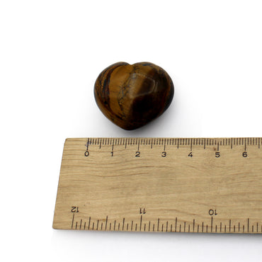 Tiger's Eye Heart $20