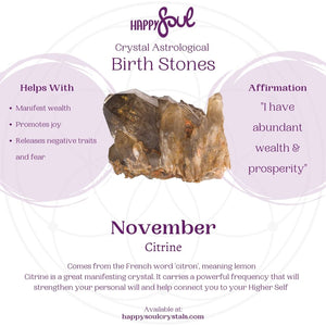 🍁 The Enigmatic Energies of November and the Luminous Ambiance of Citrine 🍁