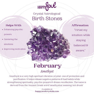 🌠 The Spiritual Resonance of February and The Divine Energy of Amethyst 🌠