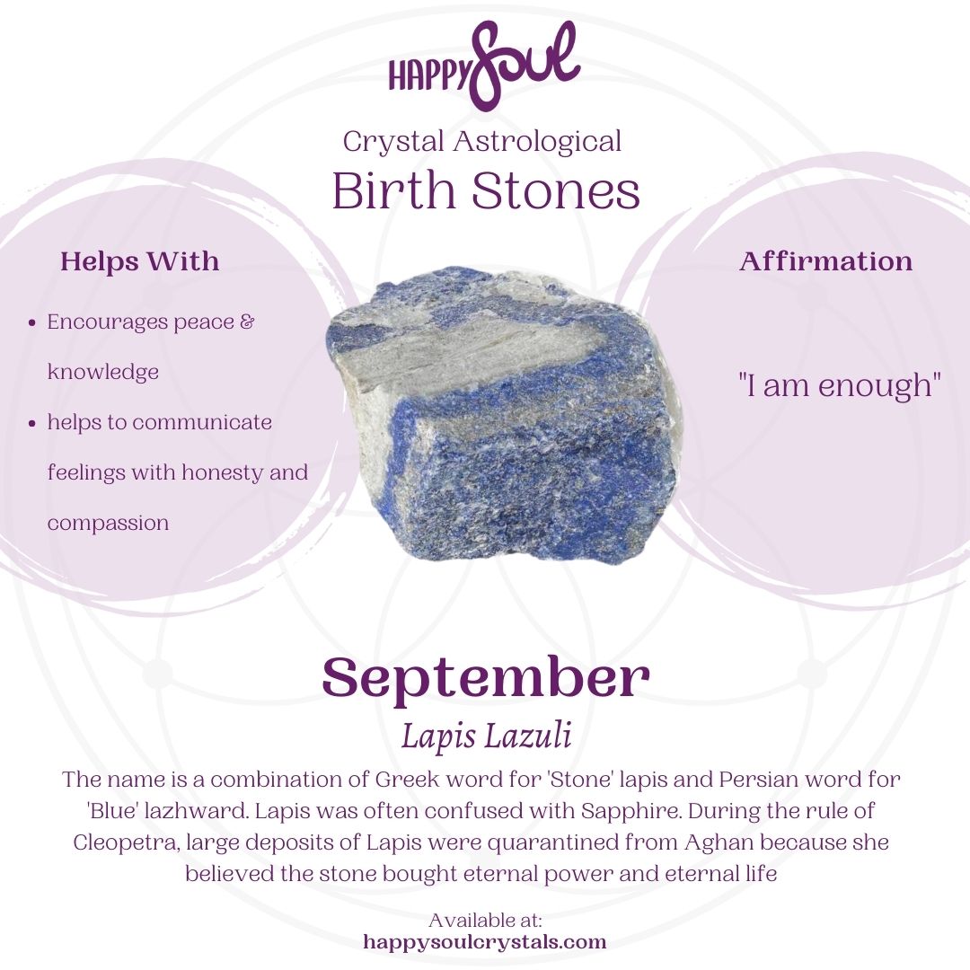 🌌 September's Celestial Dance and the Wisdom of Lapis Lazuli 🌌 – Happy ...
