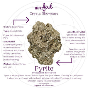 Crystal Showcase: Pyrite