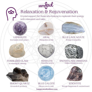 9 Crystals For Relaxation & Rejuvenation