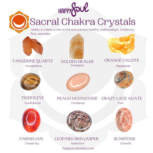 Sacral Chakra Crystals