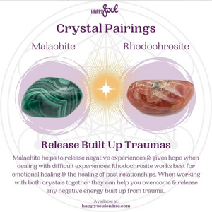 Transform Your Trauma with Malachite & Rhodochrosite: Discover the Power of Crystal Healing at Happy Soul Toronto