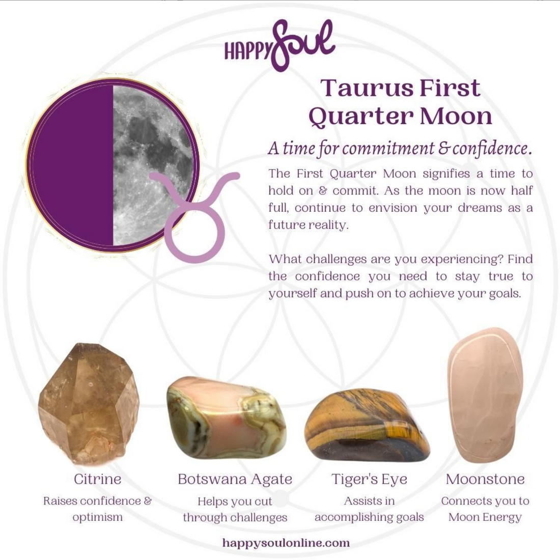 Taurus First Quarter Moon