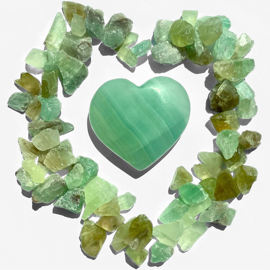 Green Gems for Growth: The Magic of Green Crystals