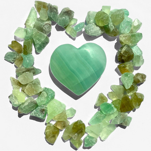 Green Gems for Growth: The Magic of Green Crystals