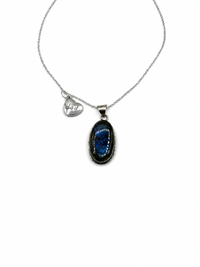 Necklace - Labradorite Dad Charm