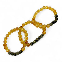 Bracelet - Citrine & Pyrite $50