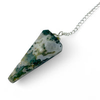 Pendulum - Tree Agate Hexagonal