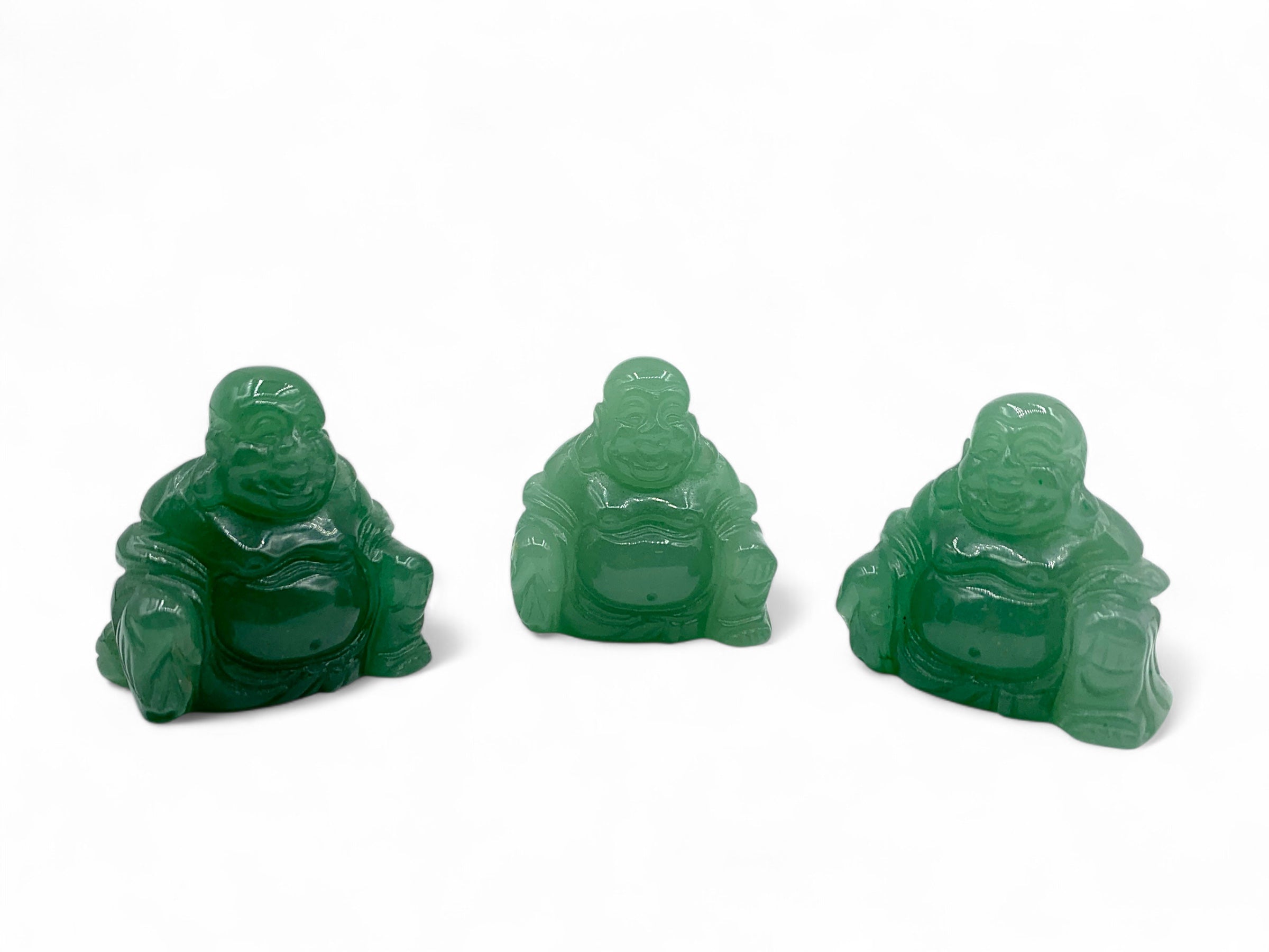 Aventurine -  Green Buddha $45