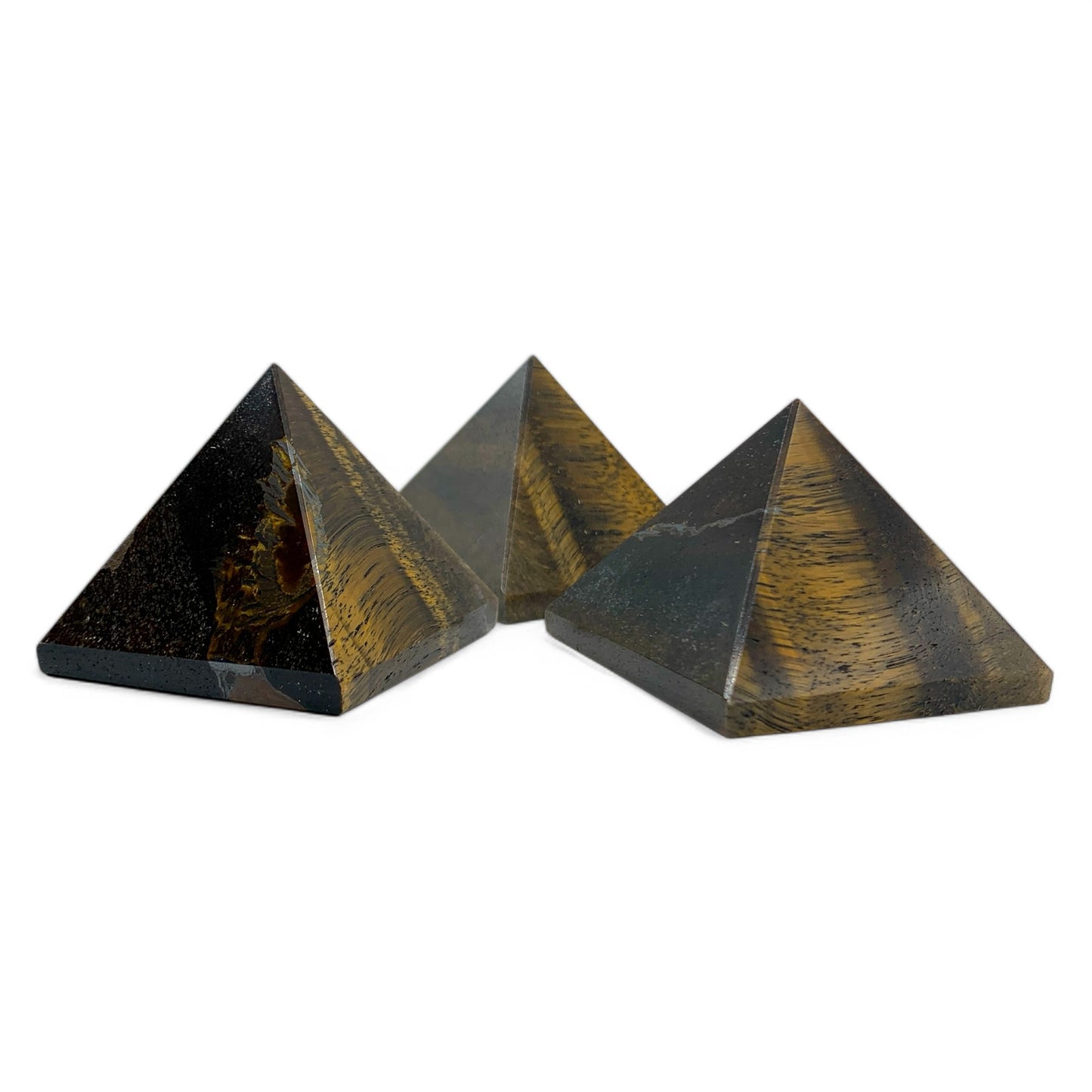 Tiger's Eye Pyramid $40