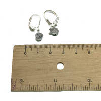 Hook Earring - Herkimer Diamond $60